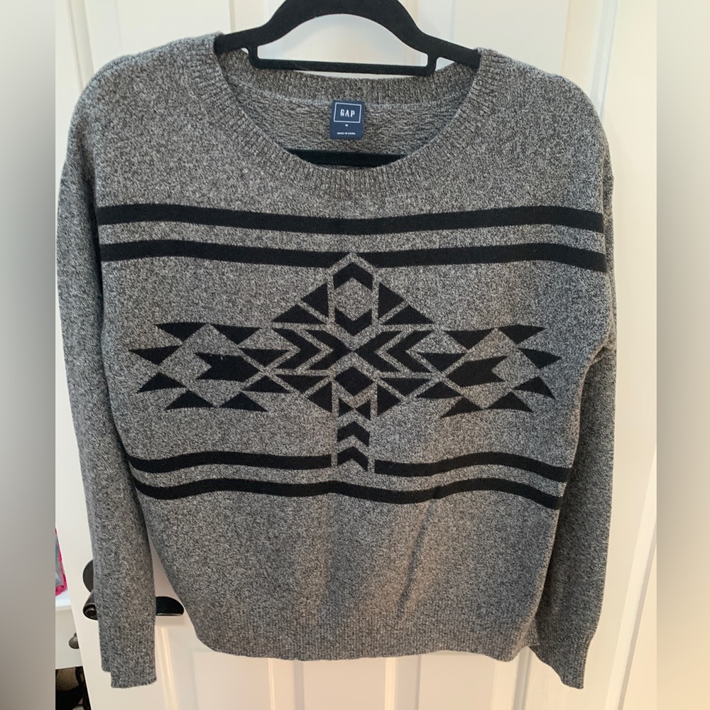 Gap Cozy Wool-Blend Brooklyn Crewneck Sweater